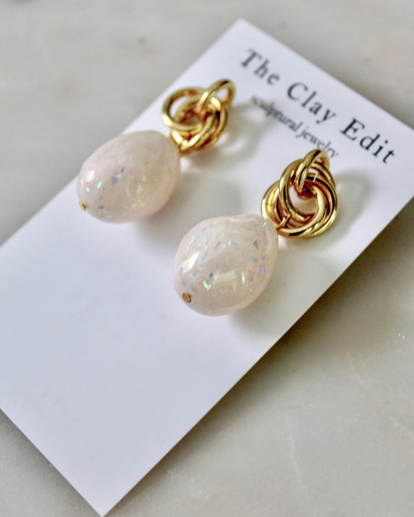 Petite Opal Earrings