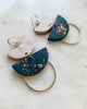 DYLAN - Navy Teal & Copper