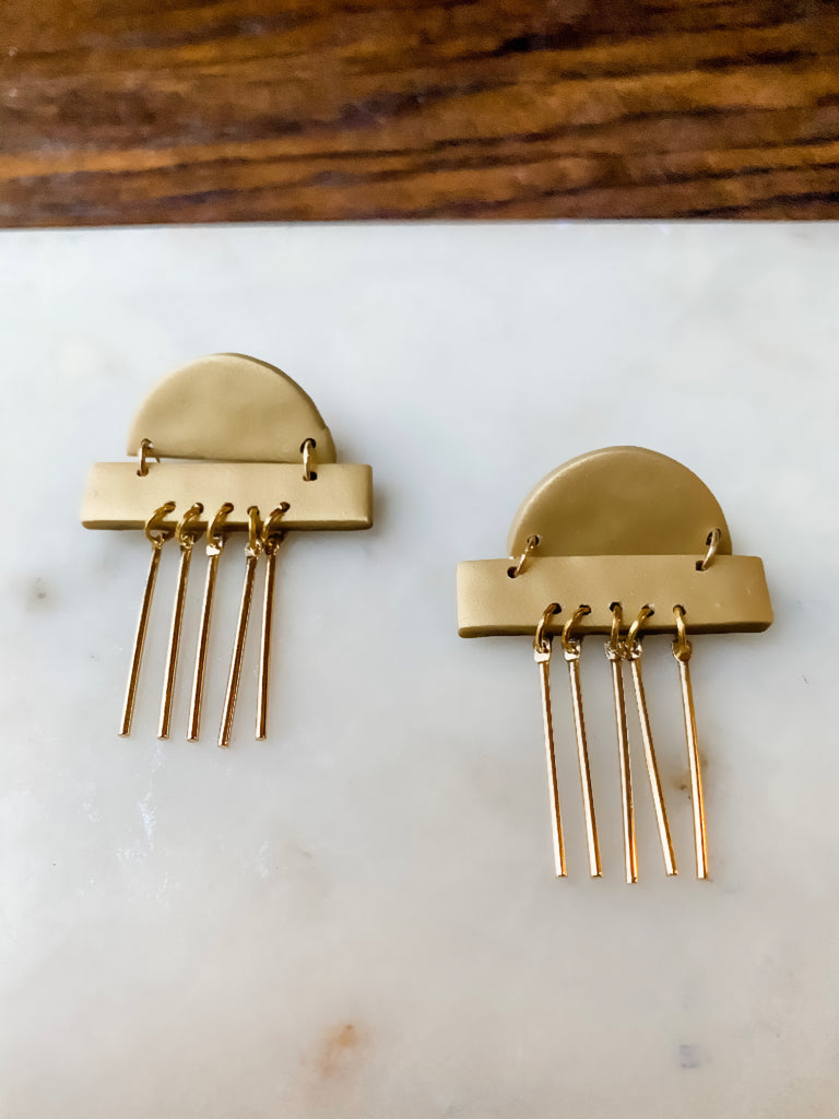 MILANA - Brass Fringe